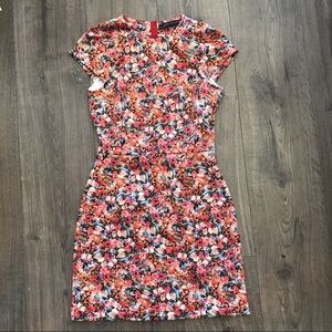 Zara Floral Scuba Dress